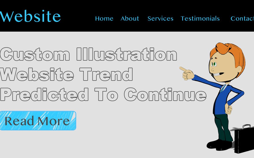 Custom Illustration Website Trend Predicted To Continue