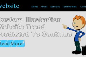 Custom Illustration Website Trend Predicted To Continue