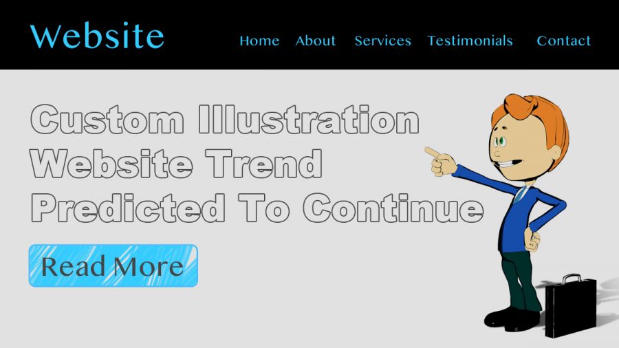 Custom Illustration Website Trend Predicted To Continue