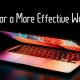 Tips for a More Effective Website